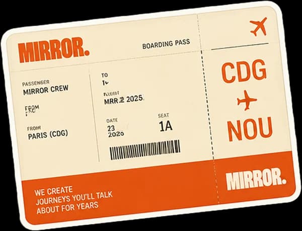 Vol international aller-retour